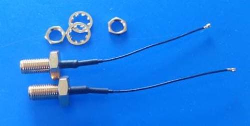 IPEX Plug and SMA with Coaxial Cable